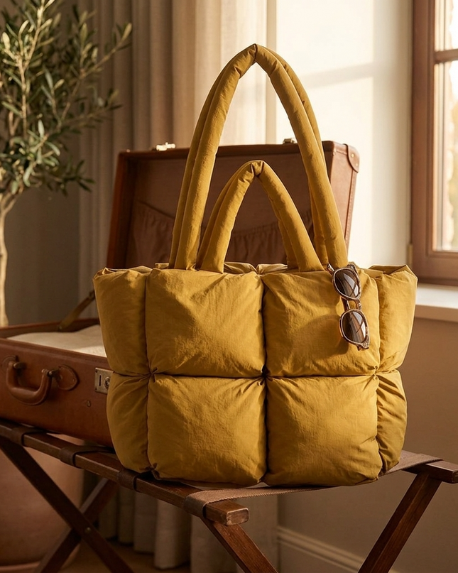 BYMANYC Navigli | Quilted Tote Bag Damen | Italy