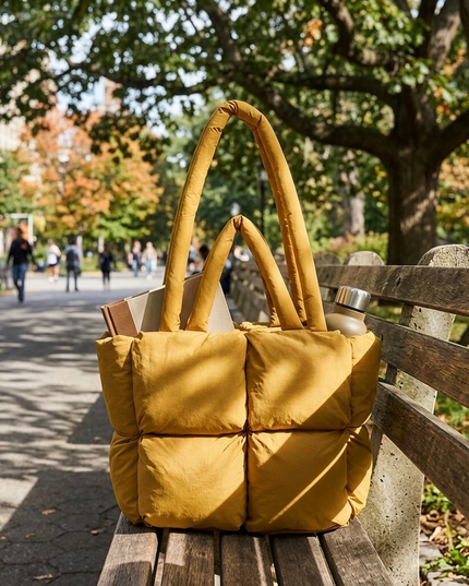 BYMANYC Navigli | Quilted Tote Bag Damen | Italy