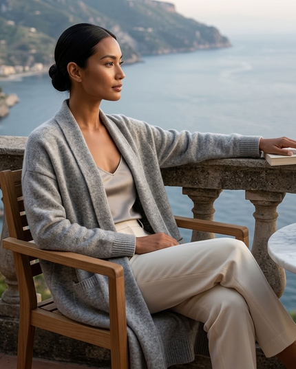 BYMANYC Nolita Cardigan Damen | Light Gray