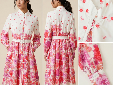 Damen Sommerkleid CALA COMTE Printed Pattern – New Collection IBIZA