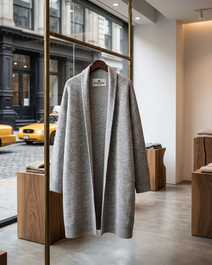 BYMANYC Nolita Cardigan Damen | Light Gray