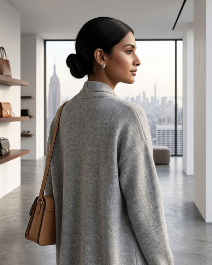 BYMANYC Nolita Cardigan Damen | Light Gray