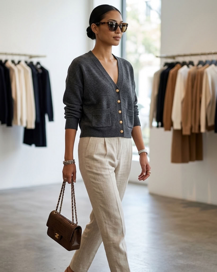 BYMANYC Chelsea Cardigan | Wall Street Collection