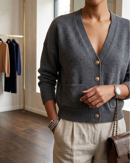 BYMANYC Chelsea Cardigan | Wall Street Collection