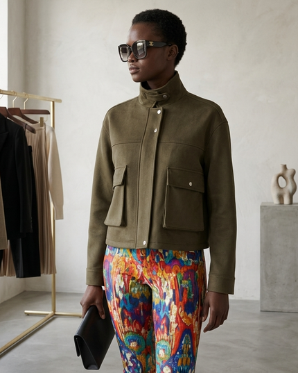 🧥 CHELSEA MARKET Damen Jacke | Dark Brown | NYFW New Collection