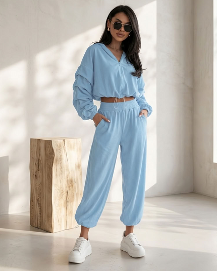 LaBalancia Harlem Freizeit Set Damen-blau