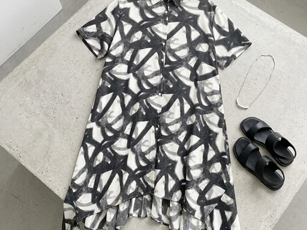 Damen Sommerkleid CALA PADRINA Black – New Collection IBIZA