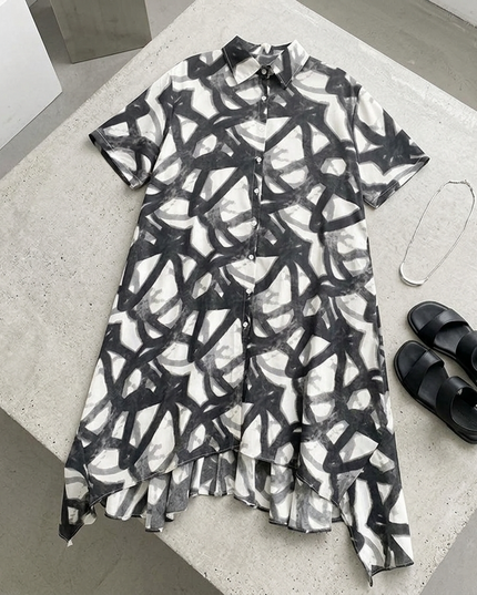 Damen Sommerkleid CALA PADRINA Black – New Collection IBIZA
