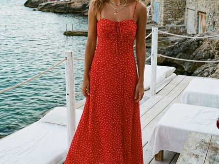 SES COVETES Kleid IBIZA – Red