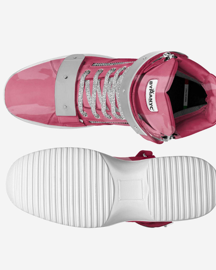 💟 High Top Sneakers HARLEM Couture |Unisex | Handgefertigt in Italien