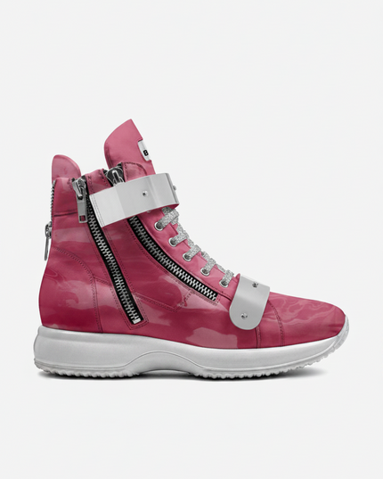 💟 High Top Sneakers HARLEM Couture |Unisex | Handgefertigt in Italien