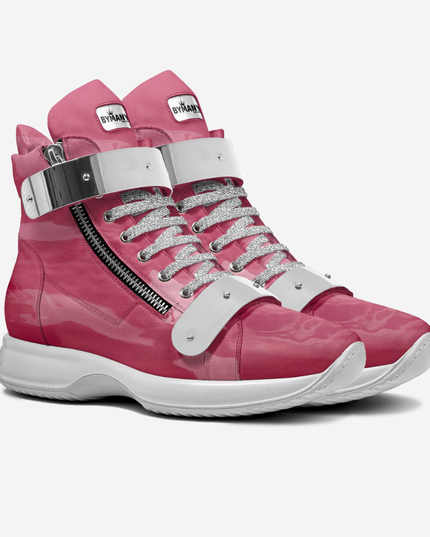 💟 High Top Sneakers HARLEM Couture |Unisex | Handgefertigt in Italien