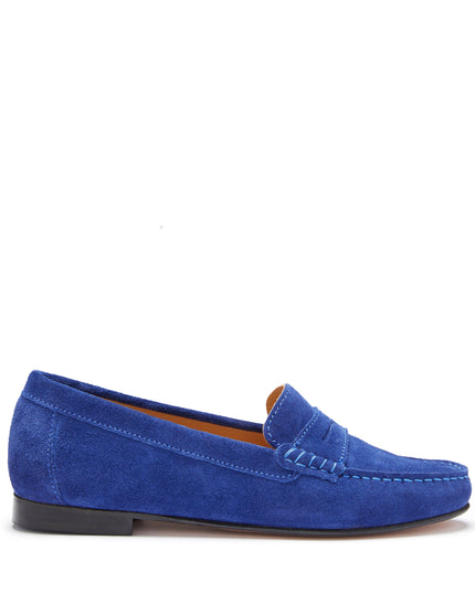Penny Loafers – Ink Blue Wildleder