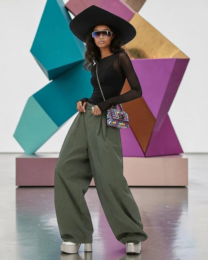 Damen Extra-Weite Hose BUSHWICK NYFW New Collection