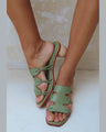 Ibiza Round Heel Mules