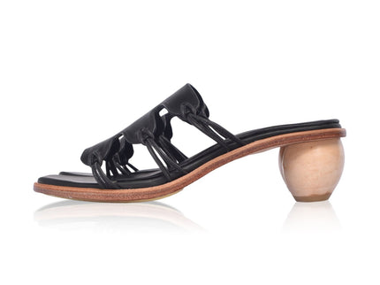 Ibiza Round Heel Mules-5