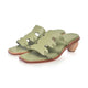 Ibiza Round Heel Mules-3