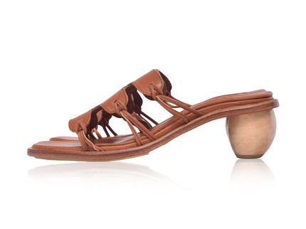 Ibiza Round Heel Mules-6