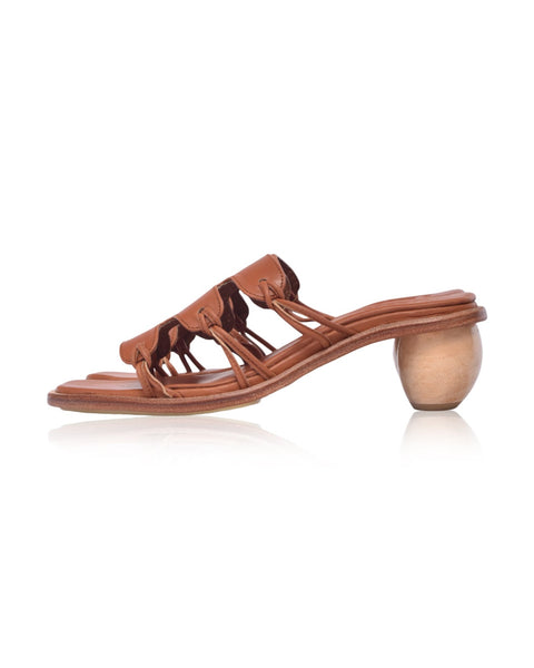 Ibiza Round Heel Mules-6
