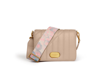 Iris Shoulder Bag in Beige