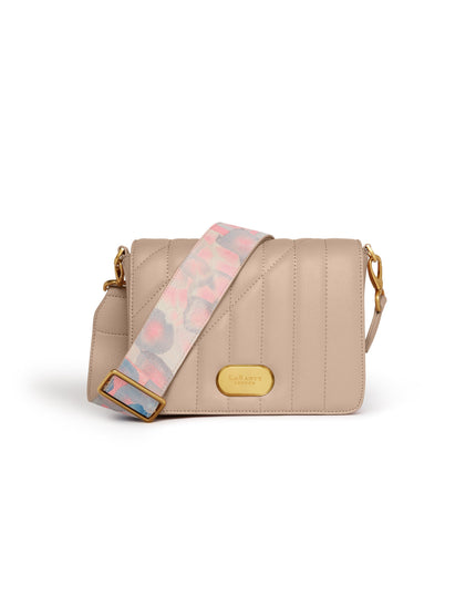 LaBante London | Iris Mini Shoulder Bag | Vegan | Beige