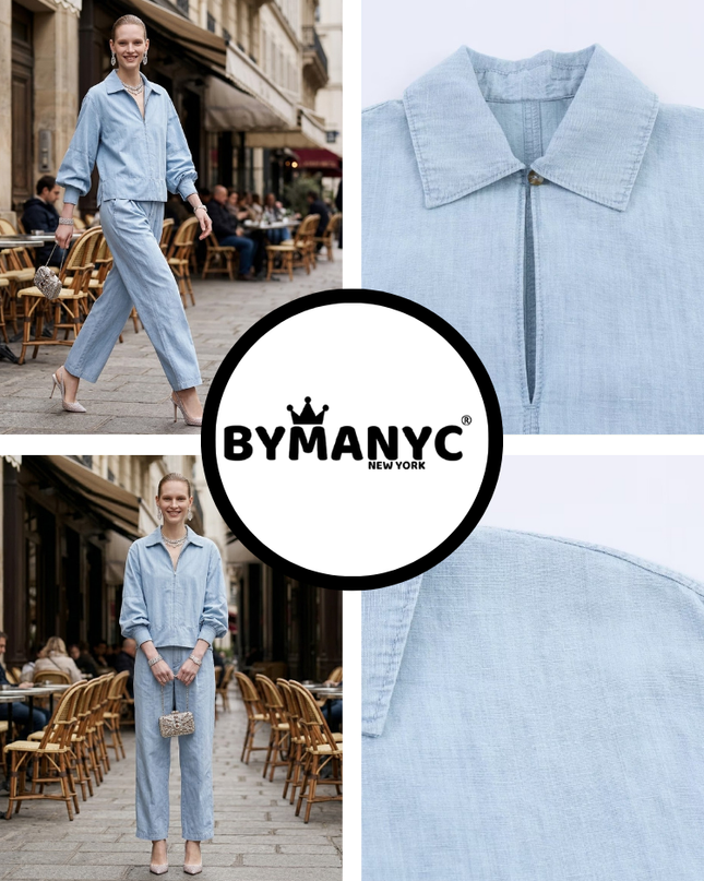 Jacket & Pants Set Women's OPÉRA MAGNIFIQUE New Collection PARIS LE MARAIS BYMANYC ® New York-1