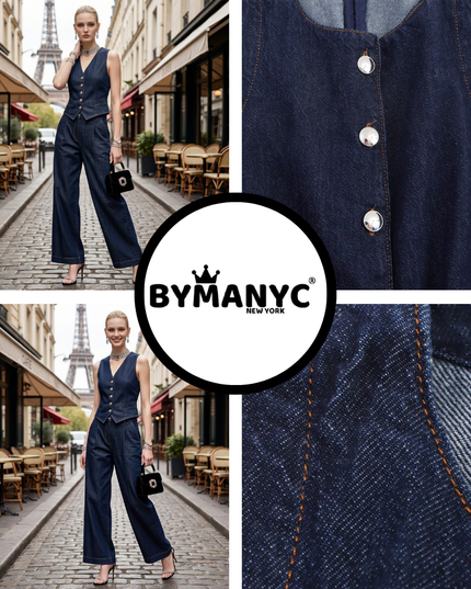 👗VENDÔME LUXE Damen Jacket & Pants Set | PARIS LE MARAIS