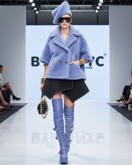 Jacket Purple Women SOHO NYFW Collection BYMANYC ® New York