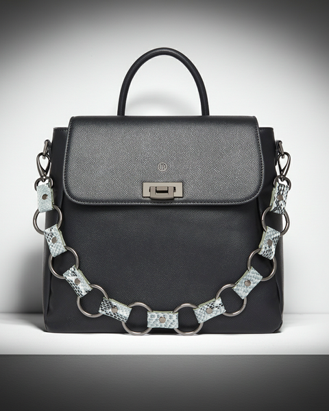 Zuri Schwarzer Veganer Rucksack – LaBante London