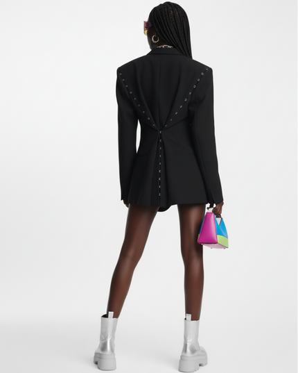 BYMANYC ® New York | Upper East Side Jeweled Puffer Jacket | Black