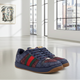 GUCCI GG Bicolor Fabric Sneakers