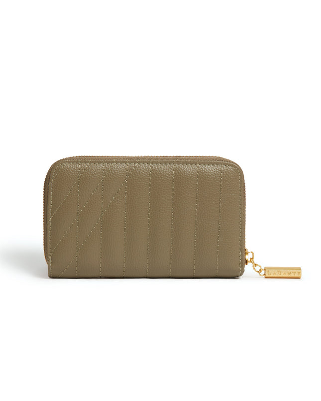LaBante London | Kenia Vegan Zip-Around Wallet | Grün