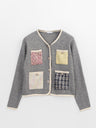 Women's knitted jacket