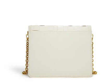 Daisy White Vegan Shoulder & Crossbody Bag