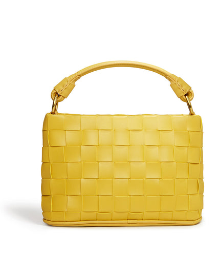Bella Mustard Vegan Mini Crossbody Bag-3