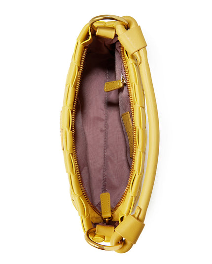 Bella Mustard Vegan Mini Crossbody Bag-4