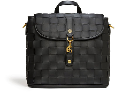 Rosie Black Mini Vegan Backpack