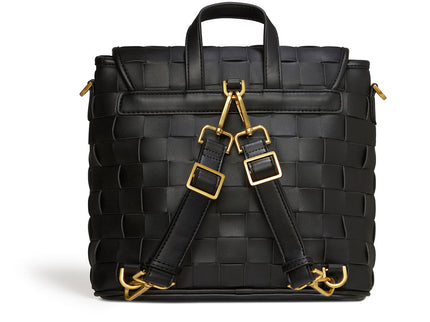 Rosie Black Mini Vegan Backpack