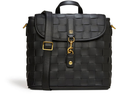 Rosie Black Mini Vegan Backpack