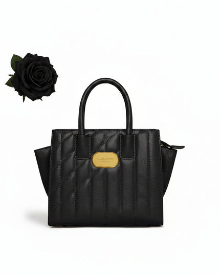 Mini Demi Tote Bag in Black-1