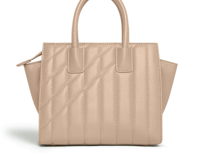 Mini Demi Tote Bag in Beige