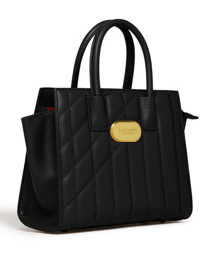 Mini Demi Tote Bag in Black-2