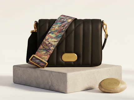 Iris Schultertasche in Schwarz – LaBante London