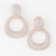 LINCOLN CENTER Bejeweled Hoop Drop Earrings: NYFW BYMANYC ® New York-0