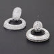 LINCOLN CENTER Bejeweled Hoop Drop Earrings: NYFW BYMANYC ® New York-3