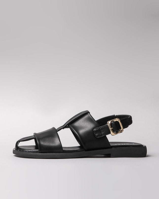 Damen Sandalen L'Arte Milano – Schwarz | Made in Italy