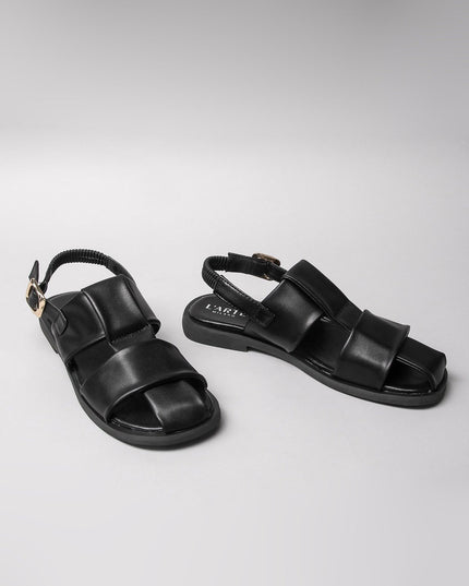 Damen Sandalen L'Arte Milano – Schwarz | Made in Italy