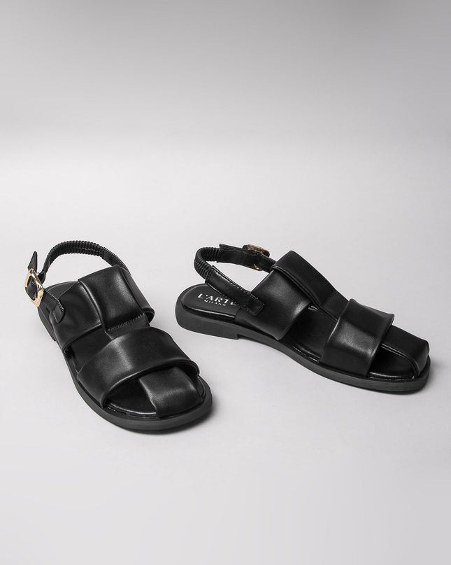 Damen Sandalen L'Arte Milano – Schwarz | Made in Italy