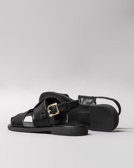 Damen Sandalen L'Arte Milano – Schwarz | Made in Italy