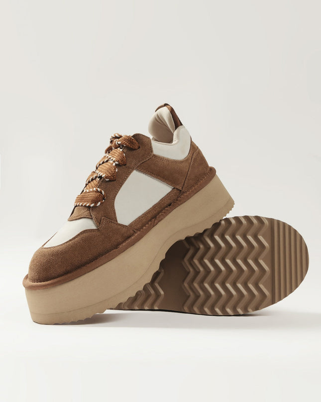 L'ARTE MILANO – Damen Sneakers | Chestnut